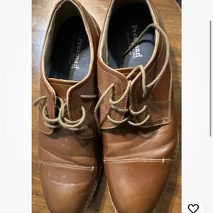 Men's Tan Derby Shoes